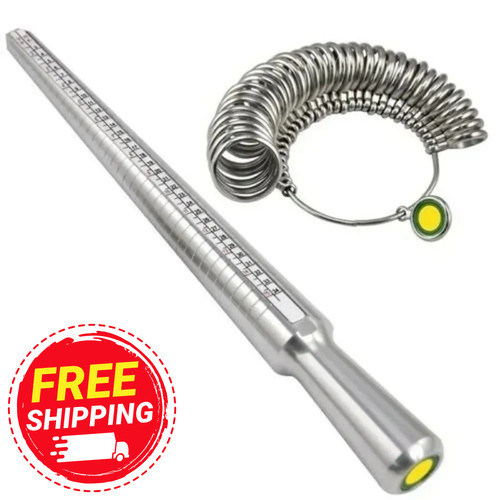 Metal ring size gauges - metal,