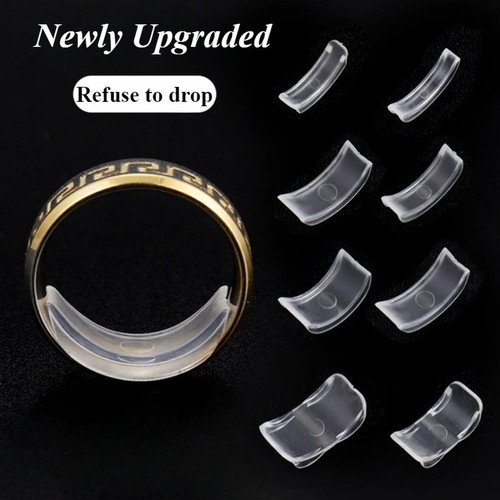 Sizes clear silicone ring - 8,