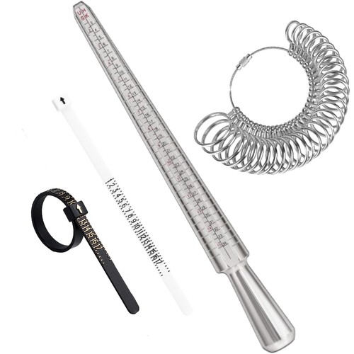 Ring sizer measuring - ring, tool