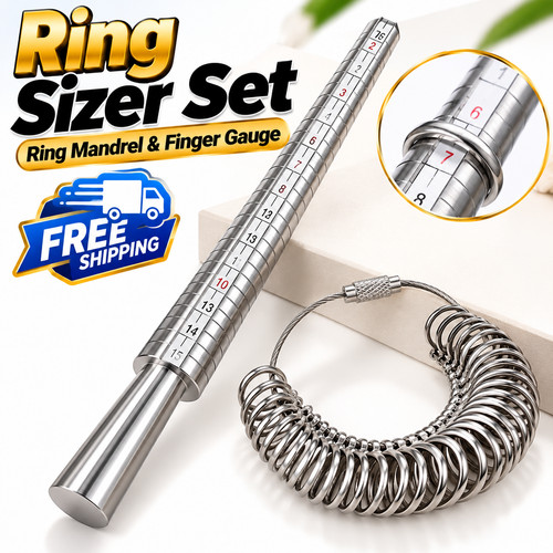 Metal ring sizer - ring, guage