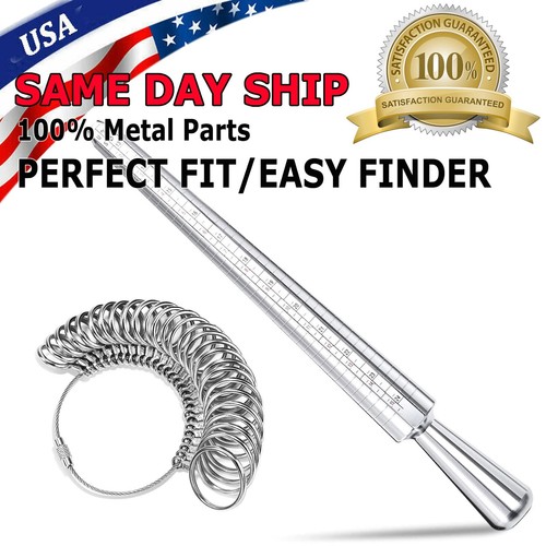 Metal ring sizer gauge mandrel - metal,