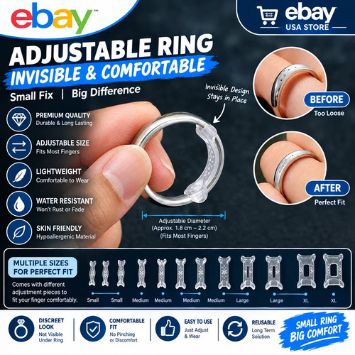 12pcs clear ring - 12pcs,